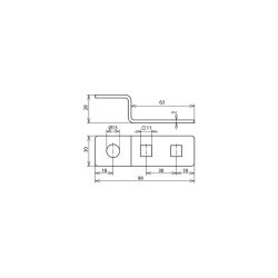 Dehn & Söhne Endstück 390479 Z-Form