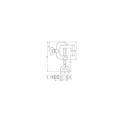 Dehn & Söhne Erdungsklemme 435805 6-16qmm