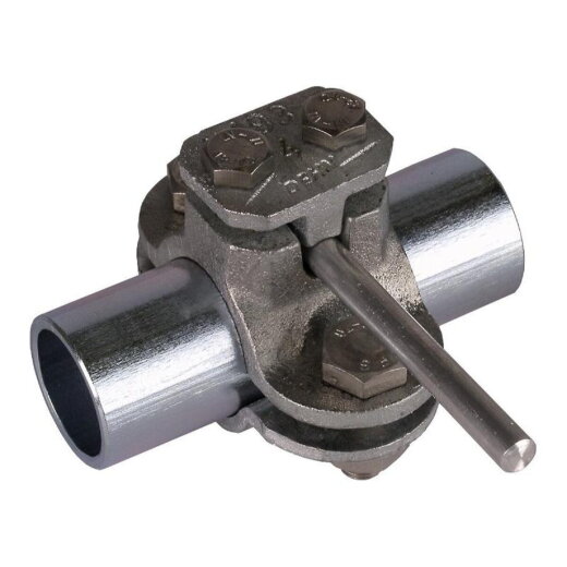 Dehn & Söhne Erdungsrohrschelle 407012 1/2Zoll TG/tZn