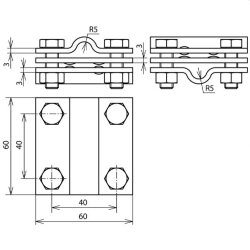 Dehn & Söhne Kreuzstück 319201 DIN 48845D...