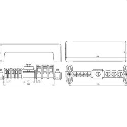 Dehn & Söhne Potentialausgleichsschiene 563020...