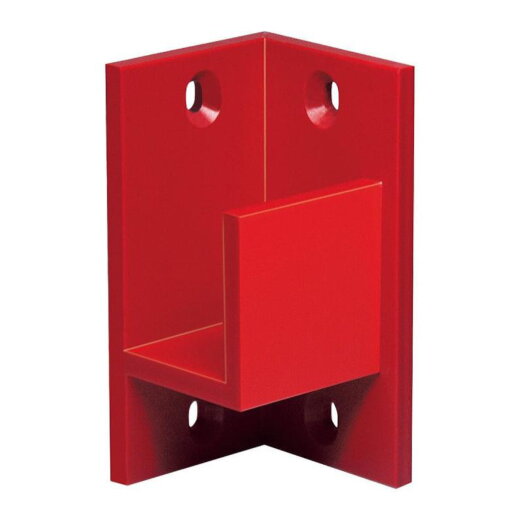 Dehn & Söhne Halter für Absperrbalken 32x46mm