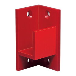 Dehn & Söhne Halter für Absperrbalken 32x46mm