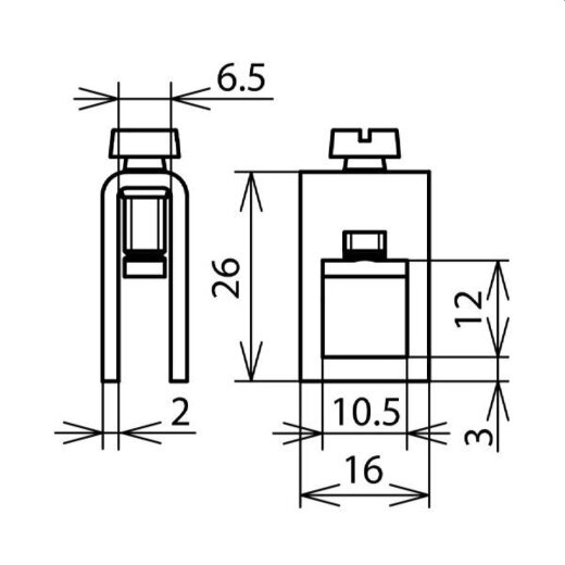 Dehn & Söhne Reihenklemme 563011 St/gal Zn 2,5-25qmm