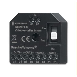 Busch-Jaeger Videoverteiler 83320/4 U aktiv Innen