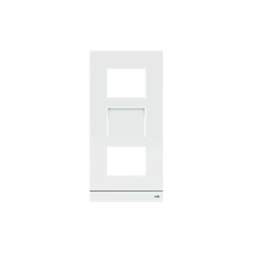 Busch-Jaeger Frontplatte 41383CF-W-03 Video 1/3 weiß