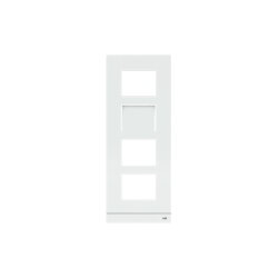 Busch-Jaeger Frontplatte 41384CF-W-03 Video 1/4 weiß