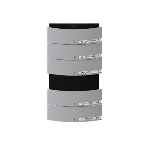 Busch-Jaeger Bedienelement 6320/50-83 5fach aluminiumsilber