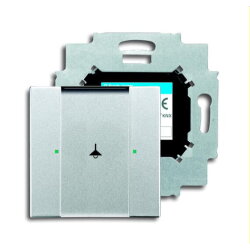 Busch-Jaeger Bedienelement 6125/01-83 1fach aluminiumsilber