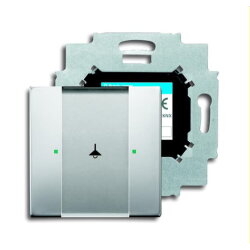 Busch-Jaeger Bedienelement 6125/01-866 1fach Edelstahl