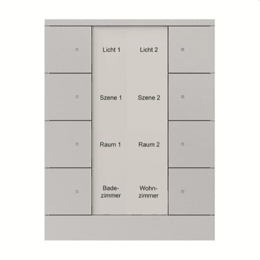 Busch-Jaeger Bedienelement SB/U8.0.11-83 8f.alusilber alusi.