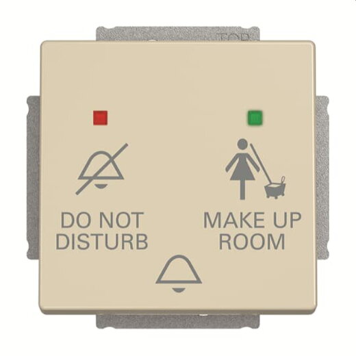 Busch-Jaeger Klingeltaster 2029/12 UC-82 DND/MUR elfenbein/weiß