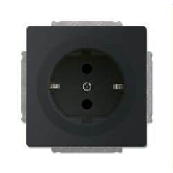 Busch-Jaeger Steckdose 20 EUAB-885 schwarz matt