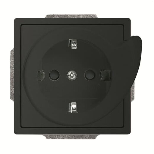 Busch-Jaeger Steckdose 20 EUCBDR-885 schwarz matt