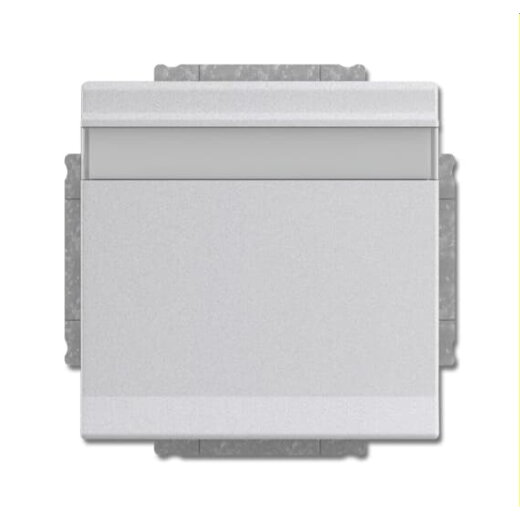 Busch-Jaeger Steckdoseneinsatz 20 EUKNB-83 aluminiumsilber