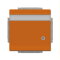 Busch-Jaeger Steckdoseneinsatz 20 EUKNBL-14-82 orange RAL 2004