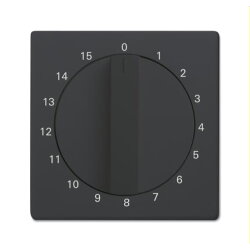 Busch-Jaeger Zentralscheibe 1770-81-103 mit Drehknopf...