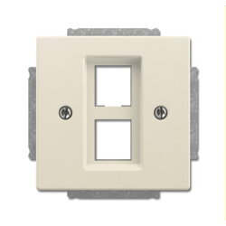 Busch-Jaeger Zentralscheibe 2561-02-82 elfenbeinweiß