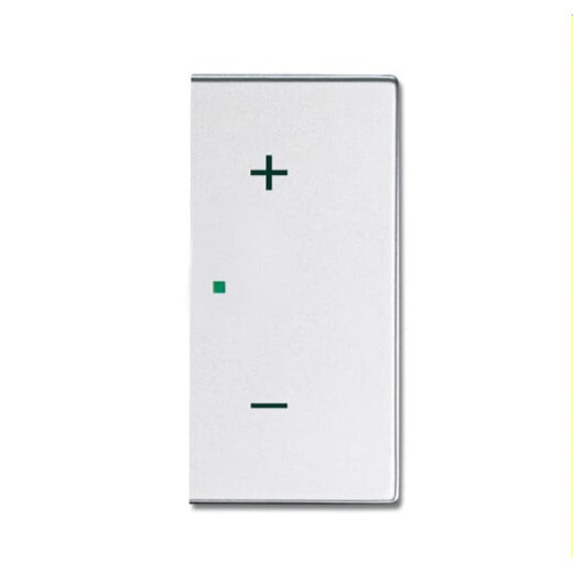 Busch-Jaeger Wippe 6237-22-83 2-f.rechts Volume alusi.