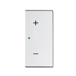 Busch-Jaeger Wippe 6237-22-83 2-f.rechts Volume alusi.