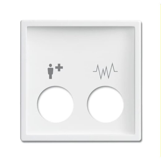 Busch-Jaeger Zentralscheibe 2548-020 E-84 studioweiß