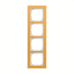 Busch-Jaeger Abdeckrahmen 1724-225 4-fach Glas Sonne