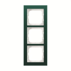 Busch-Jaeger Abdeckrahmen 1723-226 3-fach Glas Avocado