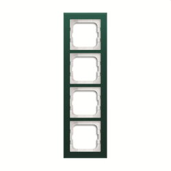 Busch-Jaeger Abdeckrahmen 1724-226 4-fach Glas Avocado