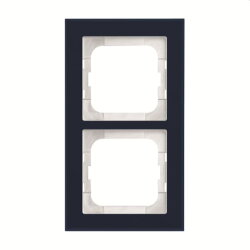 Busch-Jaeger Abdeckrahmen 1722-223 2-fach Glas Purpur