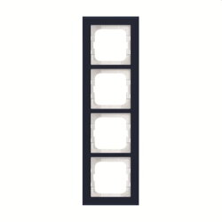 Busch-Jaeger Abdeckrahmen 1724-223 4-fach Glas Purpur