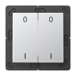 Jung EnOcean Funk-Wandsender 4-kanalig, Symbole 0 I,...