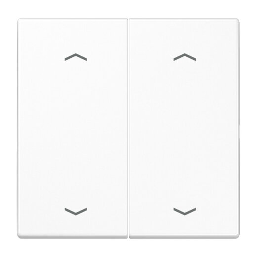 Jung EnOcean Funk-Wandsender 4-kanalig, mit 4 Pfeilsymbolen, Serie LS, alpinweiß ENOLS995MPWW