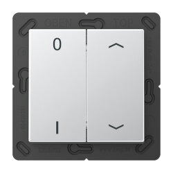 Jung EnOcean Funk-Wandsender 4-kanalig, Symbole 0 I und...