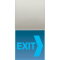 Jung LED-Lichtsignal "Hinweis", blau, Serie LS, Edelstahl (lackiertes Aluminium) ES2539N71LEDB