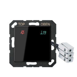 Jung Hotelabdeckung Glas mit LED-Einheit 24 V,...