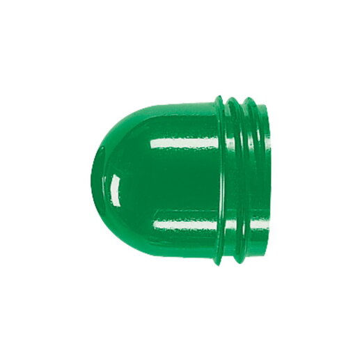 Jung Schraubhaube hoch, für Leuchtmittel mit max. 54 mm Gesamtlänge, Thermoplast, grün 37G