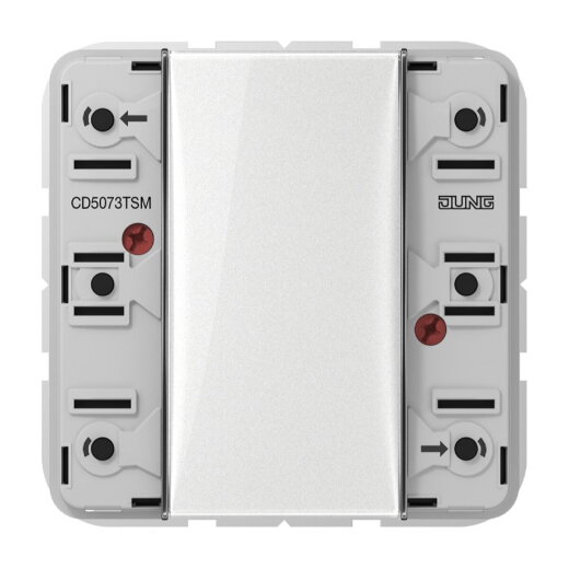 Jung KNX Tastsensor-Modul Standard Standard, 3fach, F50, Serie CD CD5073TSM
