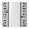 Jung KNX Tastsensor-Modul Standard Standard, 3fach, F50, Serie LS LS5073TSM