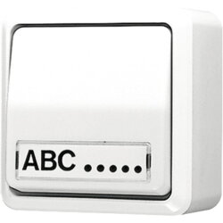 Jung Wippschalter, Universal Aus-Wechsel, 10 AX 250 V ~,...