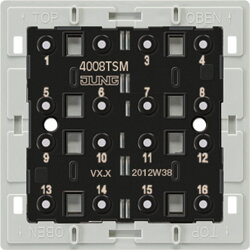 Jung Tastsensor-Modul 4fach, JUNG 2-Draht-Bus, F40 4008TSM