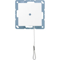 Jung Zug-Wechselschalter, Serie A, schneeweiß matt...