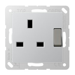 Jung Abschaltbare Steckdose, British Standard, 13 A 250 V...