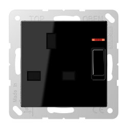 Jung Abschaltbare Steckdose mit Kontrollschalter, British...