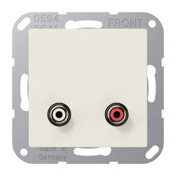 Jung Multimedia-Anschlusssystem Cinch Audio, Serie AS,...