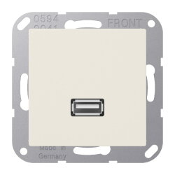 Jung Multimedia-Anschlusssystem USB 2.0, Serie AS,...