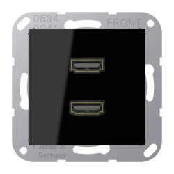 Jung Multimedia-Anschlusssystem 2 x HDMI, Serie A,...