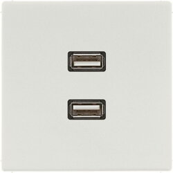 Jung Multimedia-Anschlusssystem 2 x USB 2.0, Serie...