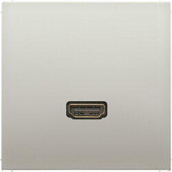 Jung Multimedia-Anschlusssystem HDMI, Serie LS, Edelstahl...