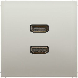 Jung Multimedia-Anschlusssystem 2 x HDMI, Serie LS,...