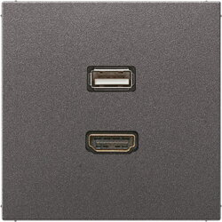 Jung Multimedia-Anschlusssystem HDMI / USB 2.0,...
